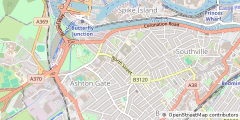 Map of Bristol