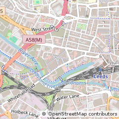 Map of Leeds, Northumberland