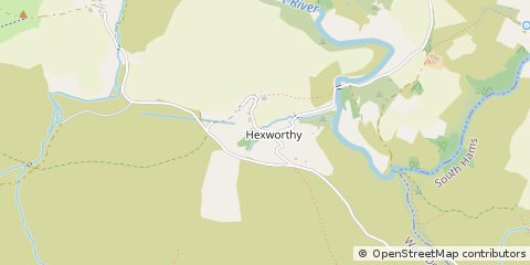 Map of Yelverton, Devon