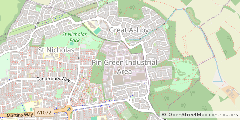 Map of Hertfordshire