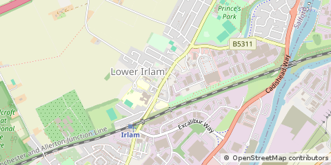 Map of Manchester