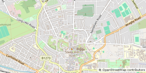 Map of Lincoln