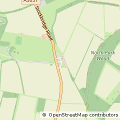Map of Stockbridge, Hampshire