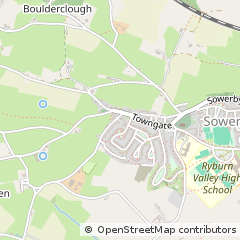 Map of Sowerby Halifax, West Yorkshire