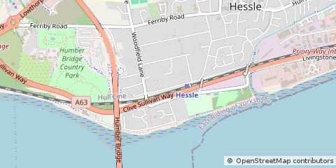 Map of Hessle, East Yorkshire