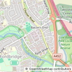 Map of Birmingham