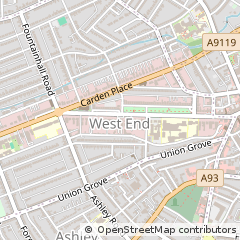 Map of Aberdeen