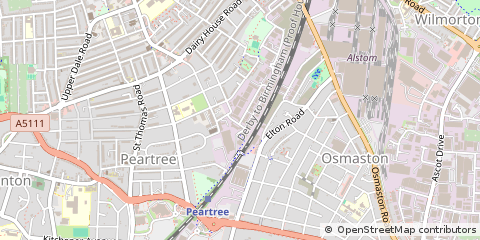 Map of Derby