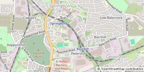 Map of Glasgow