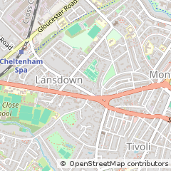 Map of Cheltenham
