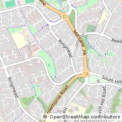 Map of Bracknell, .