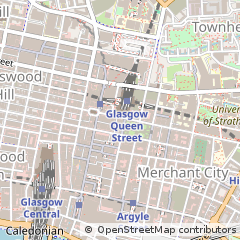 Map of Glasgow