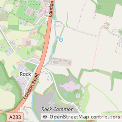 Map of Pulborough, West Sussex