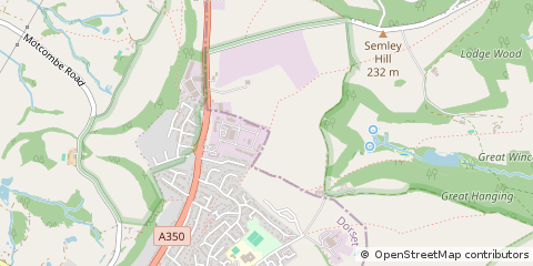 Map of Dorset