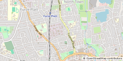 Map of Maidenhead, Berkshire
