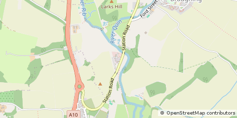 Map of Ware