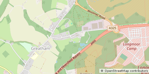 Map of Liss, Hampshire