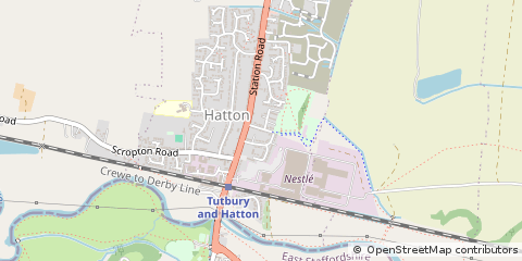Map of Derby, Derbyshire