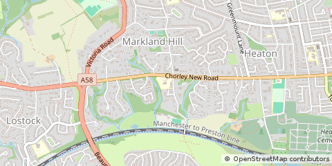 Map of Bolton, Buckinghamshire