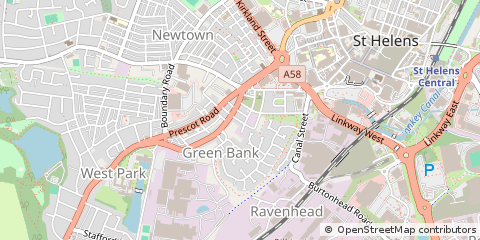 Map of ST. Helens