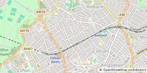 Map of Bristol