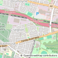 Map of Glasgow