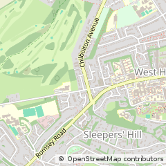Map of Winchester