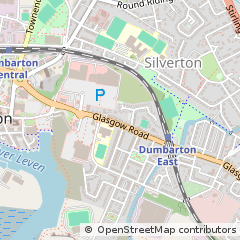 Map of Dumbarton