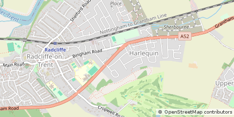 Map of Nottingham