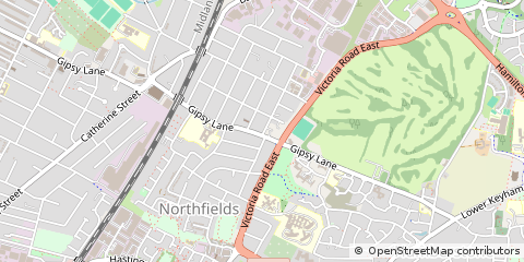 Map of Leicester