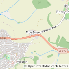 Map of Totnes, Devon