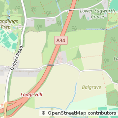 Map of Abingdon, Oxfordshire