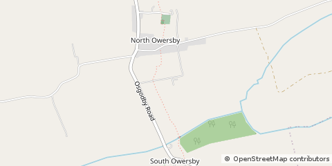 Map of Market Rasen, Lincolnshire