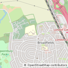 Map of Edgware