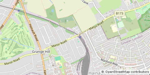 Map of Chigwell
