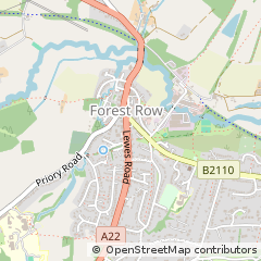 Map of Forest ROW