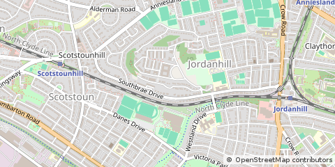 Map of Glasgow