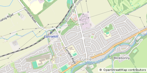 Map of Edinburgh