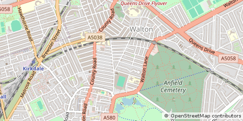 Map of Liverpool