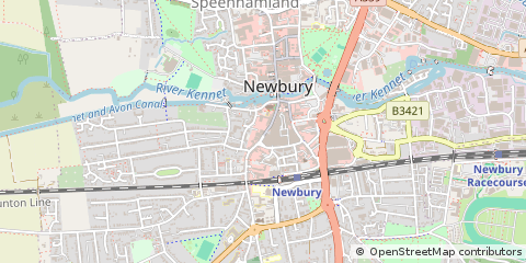 Map of Newbury