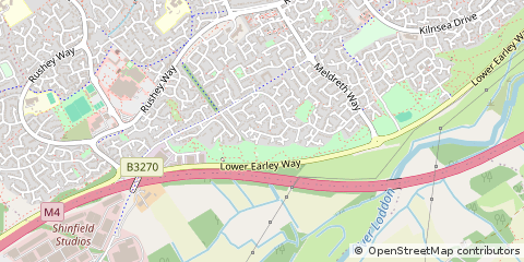 Map of Reading