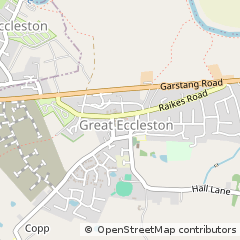 Map of Lancashire