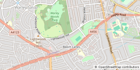 Map of Smethwick, West Midlands