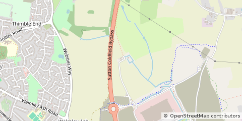 Map of Sutton Coldfield