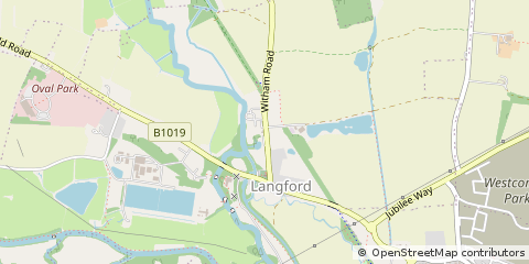Map of Maldon, Essex
