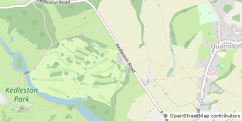 Map of Quarndon, Derby