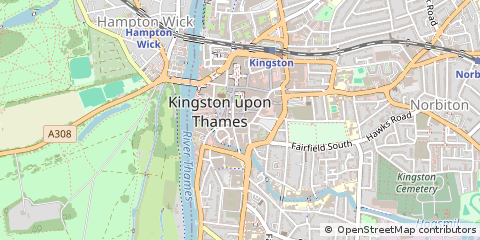Map of Kingston