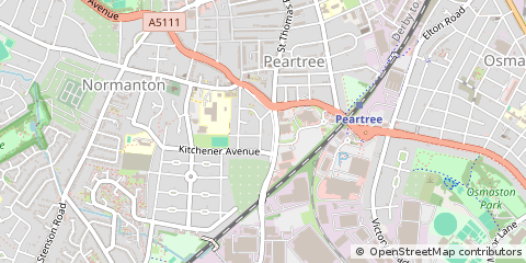 Map of Derby