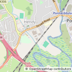Map of Swansea