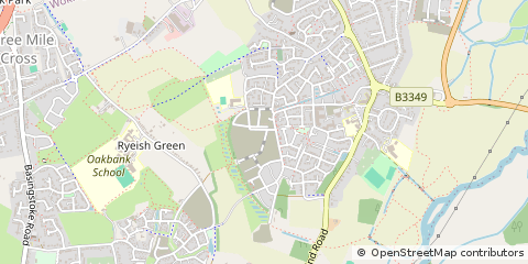 Map of Reading